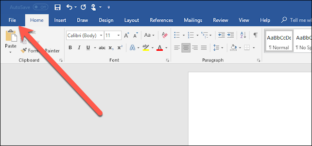 How to convert a document to pdf in word