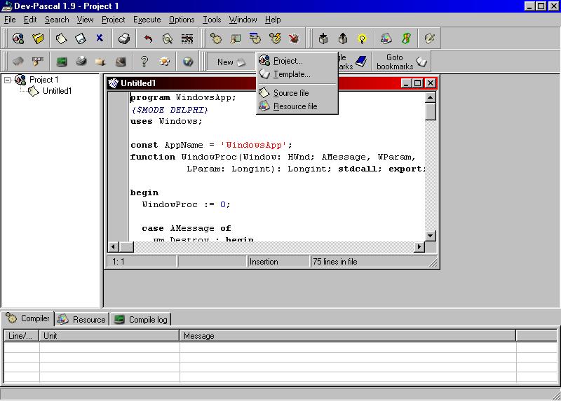 Download Free Pascal For Windows